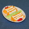 Dollhouse Miniature Enchilada Platter